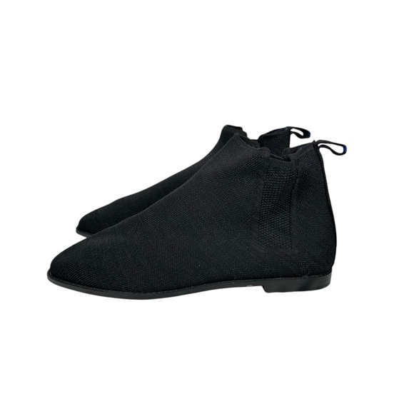ROTHY’S The Merino Wool Glove Chelsea Ankle Boot in Onyx Black - Picture 7 of 13